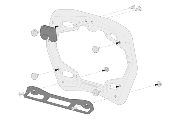 Adpt Kit Pro Side Carrier | 15100914