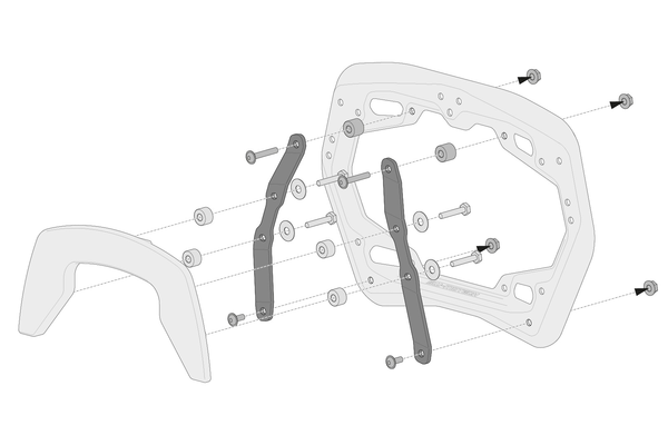Adpt Kit Pro Side Carrier | 15100912