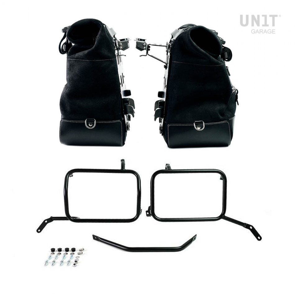 2 Bolsas CULT 40L & 50L + Soportes Moto Guzzi 85TT | 8231769080074