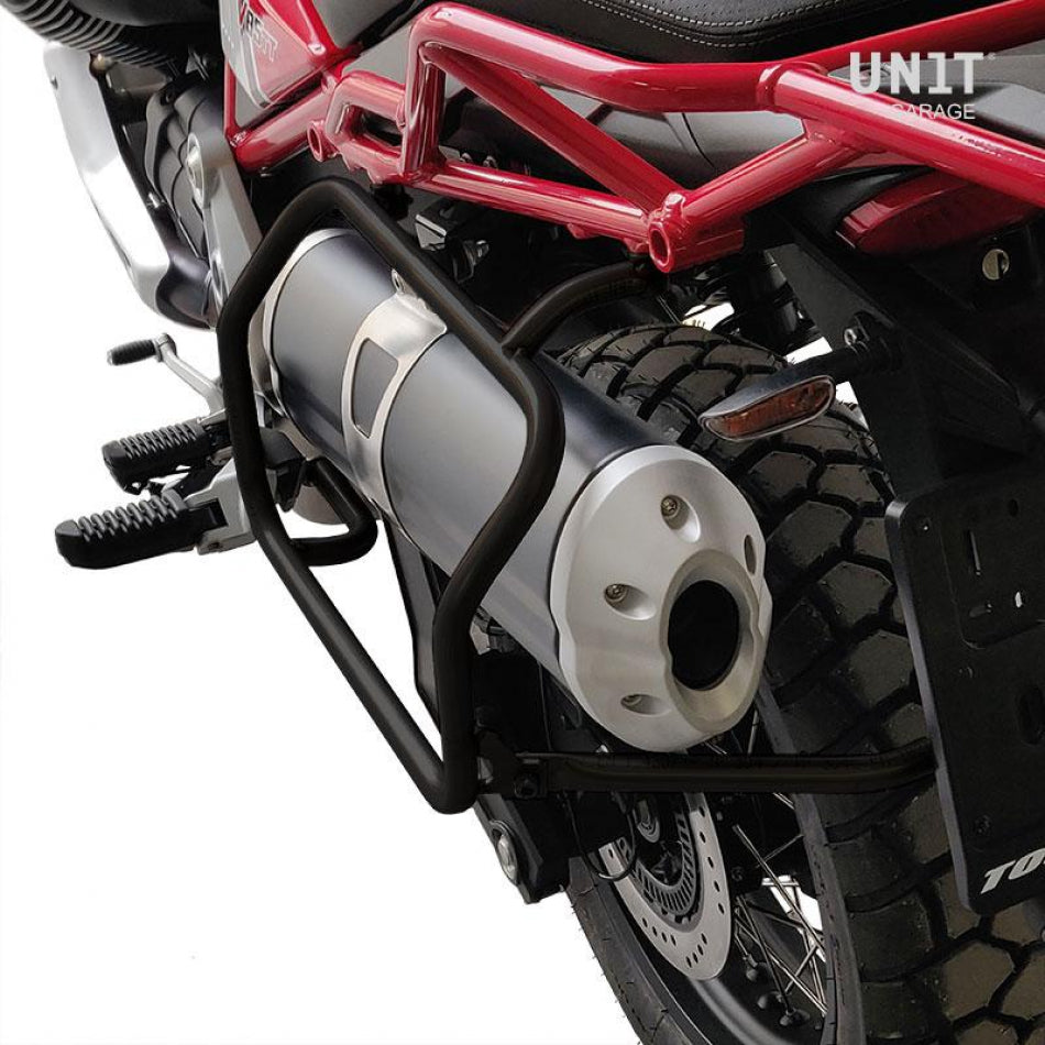 2 Bolsas CULT 40L & 50L + Soportes Moto Guzzi 85TT | 8231773733130