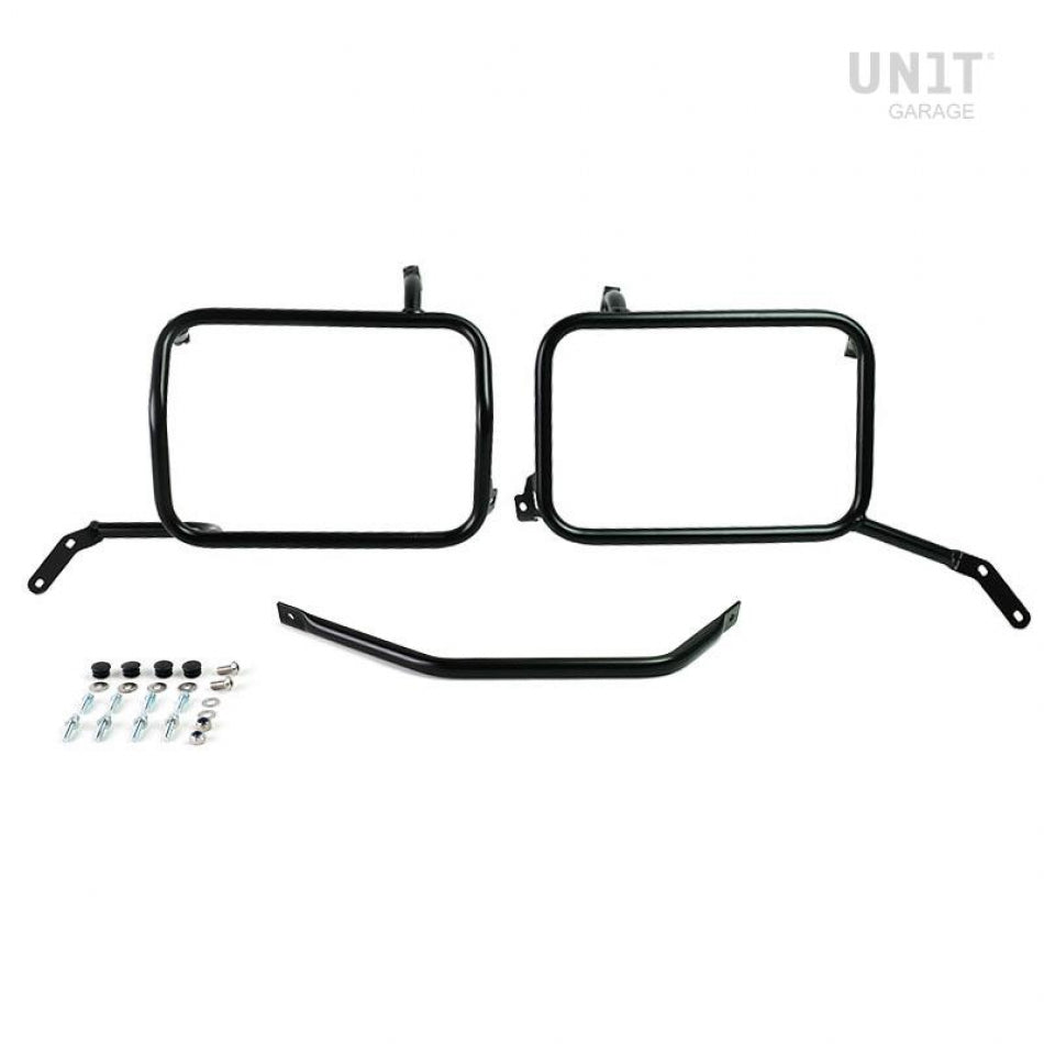 2 Bolsas CULT 40L & 50L + Soportes Moto Guzzi 85TT | 8231773733130