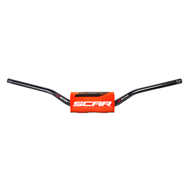 Handlebar O2 Low Bk/Or Pad | 8213646115082
