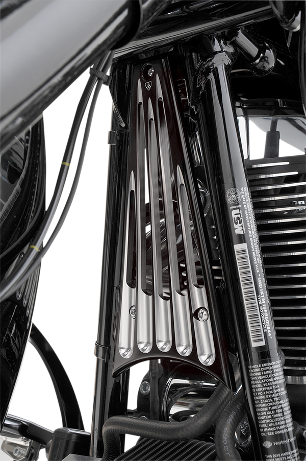 Grill Frame Deep Cut Blk | 8186101399818