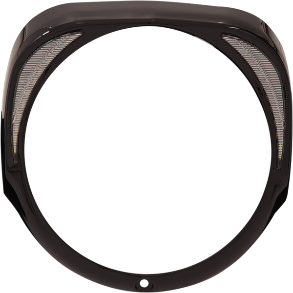 Bezel Headlight Black | 8185488998666
