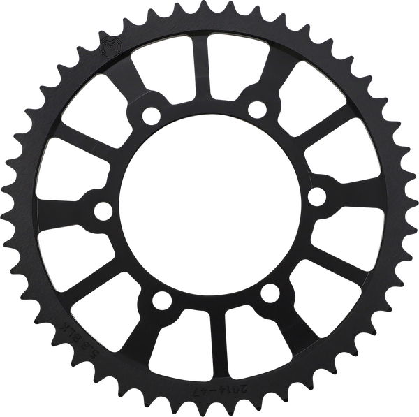 Sprocket Alu Mse Tri 47T Blk | 8187072512266
