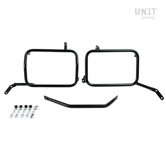 2 Bolsas CULT 40L & 50L + Soportes Moto Guzzi 85TT | 8231773733130