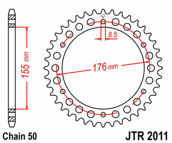 Sprocket Rear 46T 530 | 8187080245514