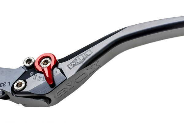 Brake Lever Evo Bk/Rd | 8185974259978