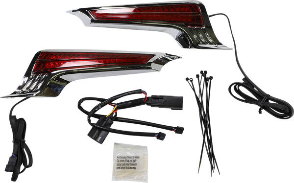 Lights Fill Flhx Chr/Red | 8185662308618