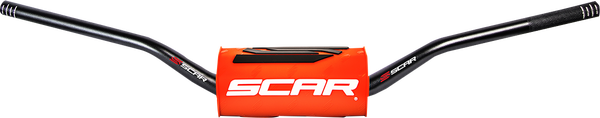Handlebar O2 Hi Bk/Or Pad | 8213645459722