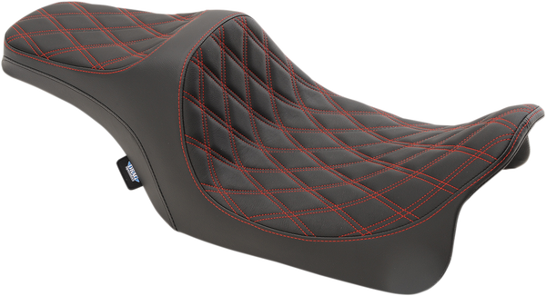 Seat Dbl Diam Red Vinl Fl | 8183190421770