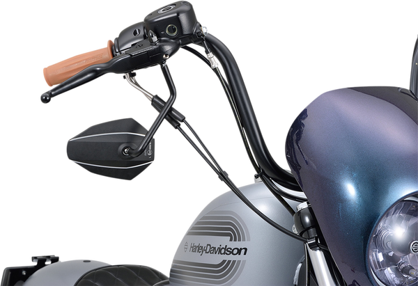 D-Mirror-7 Rod Left Alu Bk | 8198260162826
