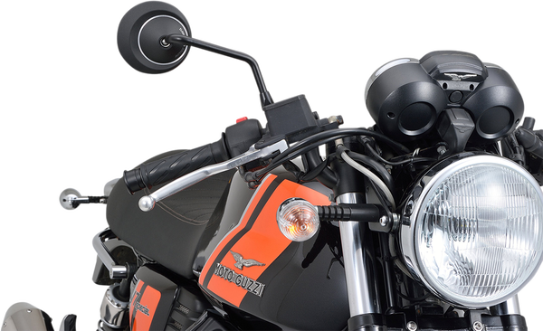 D-Mirror-7 Rod Left Alu Bk | 8198260228362
