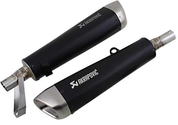 Mufflers Ti Bk Str Twin | 18113993
