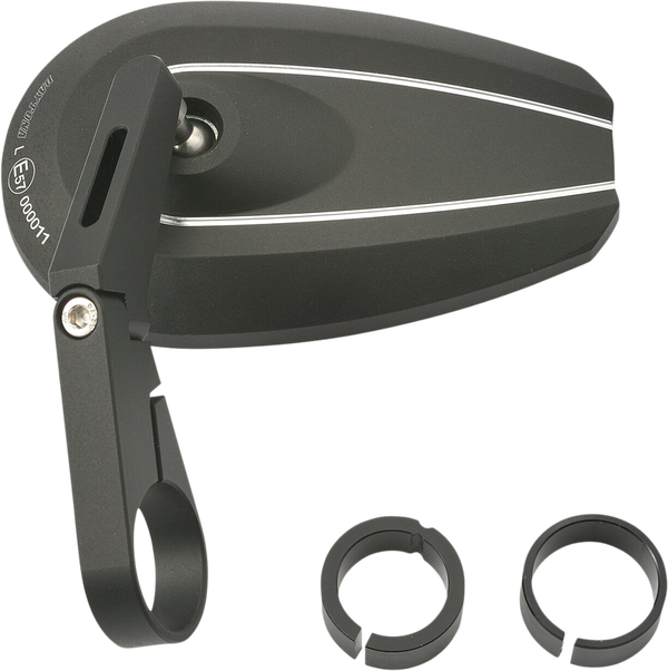 D-Mirror-5 Pan Rod Alu Bk | 8198258721034