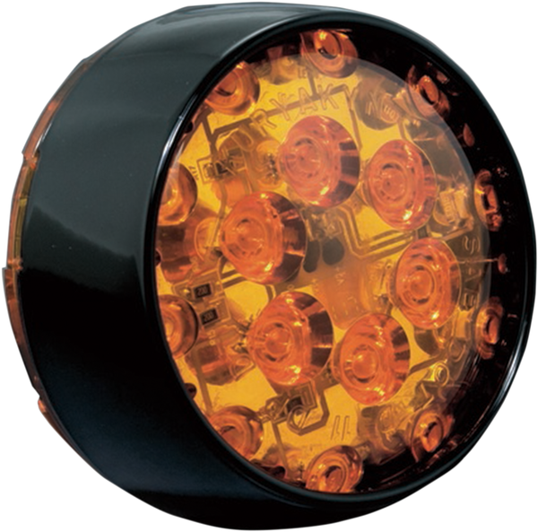 Lens Bull Led Amb T/S Blk | 8185425821962