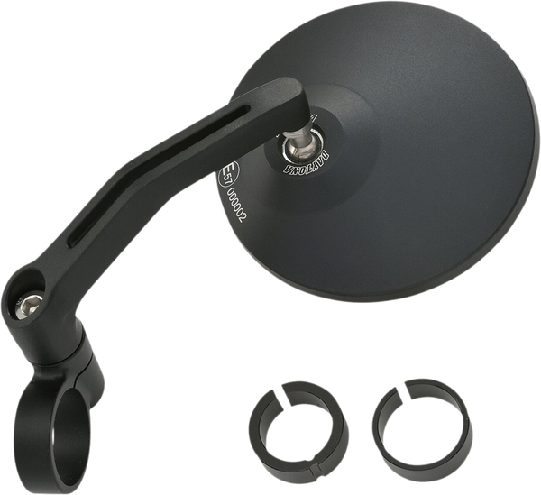 D-Mirror-3 Round Barend Alu Bk | 8198257574154