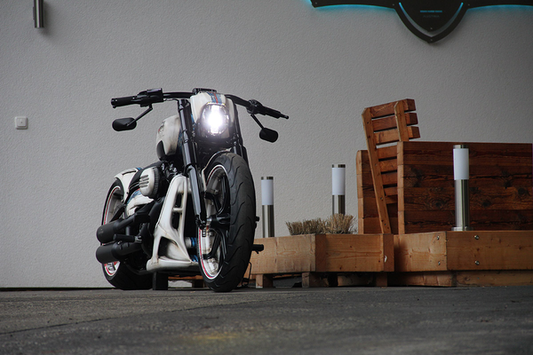Headlight V-Rod Raw | 8185502990602
