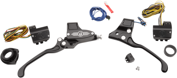 Hand Ctrl Set 9/16 Cab Bk | 8185977143562